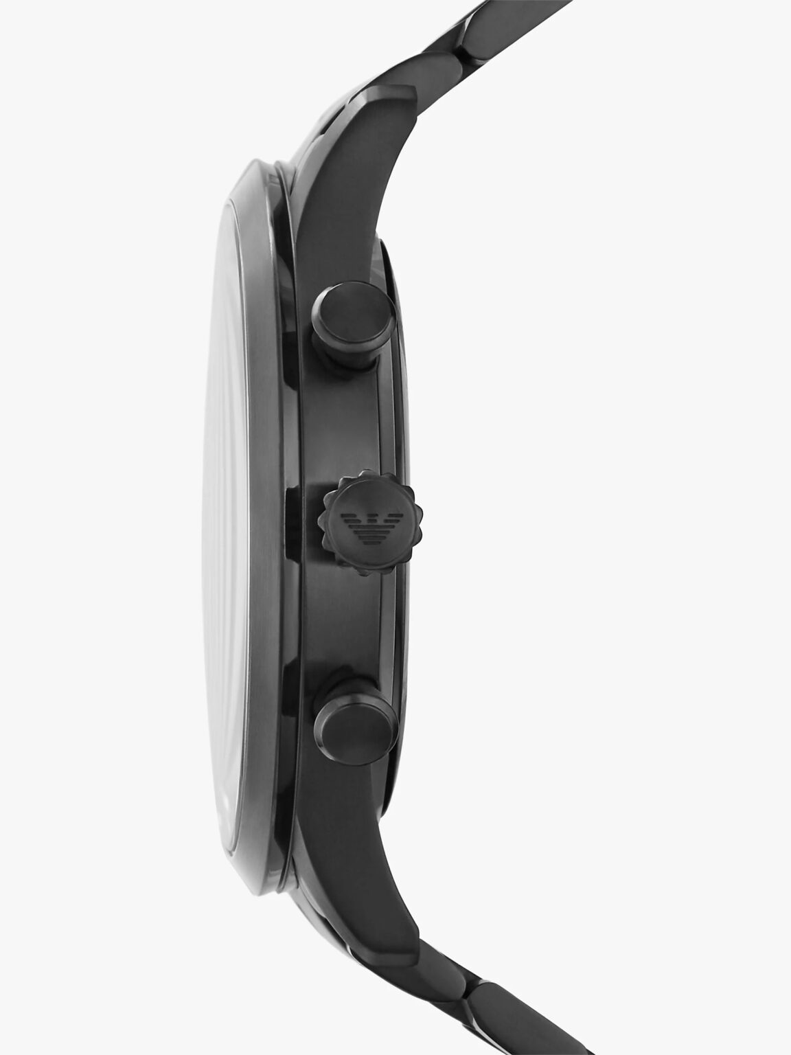 Emporio Armani Men’s Quartz Stainless Steel Black Dial 43mm Watch AR11349