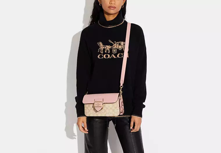 Coach Morgan Shoulder Bag In Signature Canvas