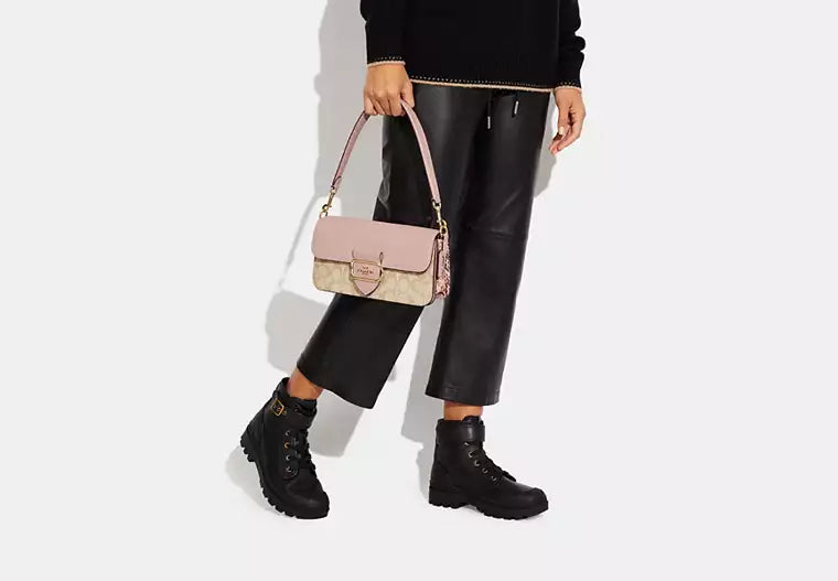 Coach Morgan Shoulder Bag In Signature Canvas