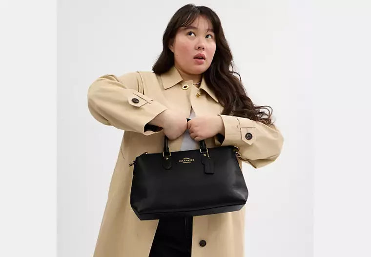 Coach Georgia Satchel Bag - Black