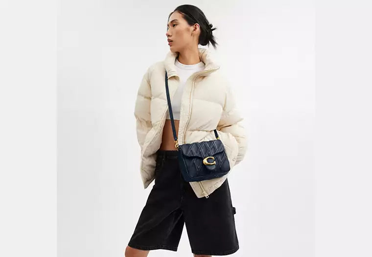 Coach Times Square Tabby Shoulder Bag With Quilting