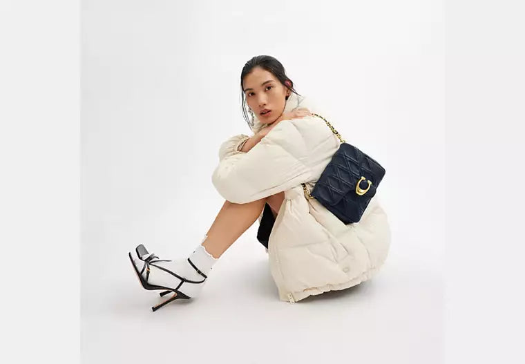 Coach Times Square Tabby Shoulder Bag With Quilting
