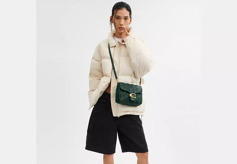 Coach Times Square Tabby Shoulder Bag With Quilting