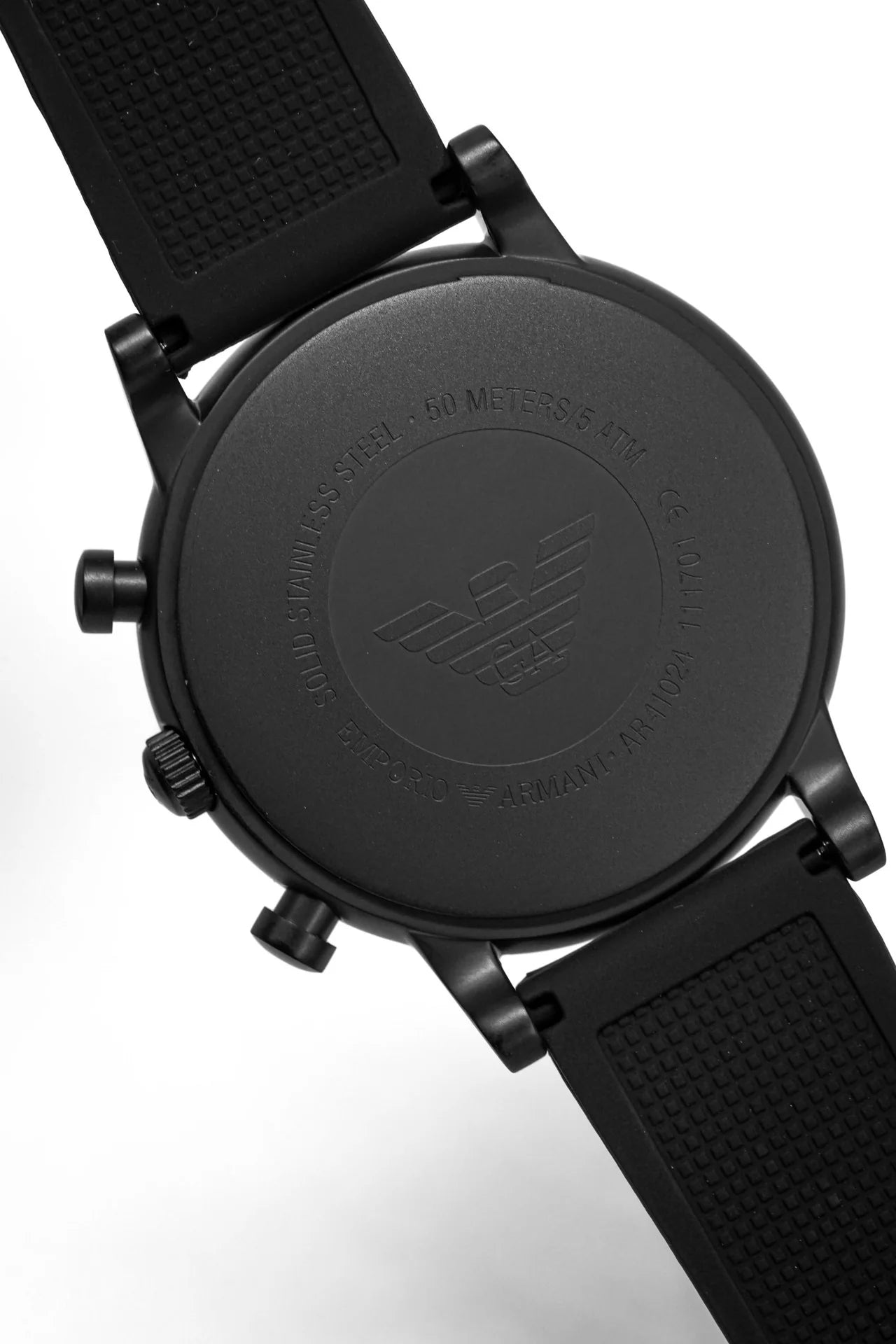 Emporio Armani Men's Luigi Chronograph Watch Black PVD AR11024