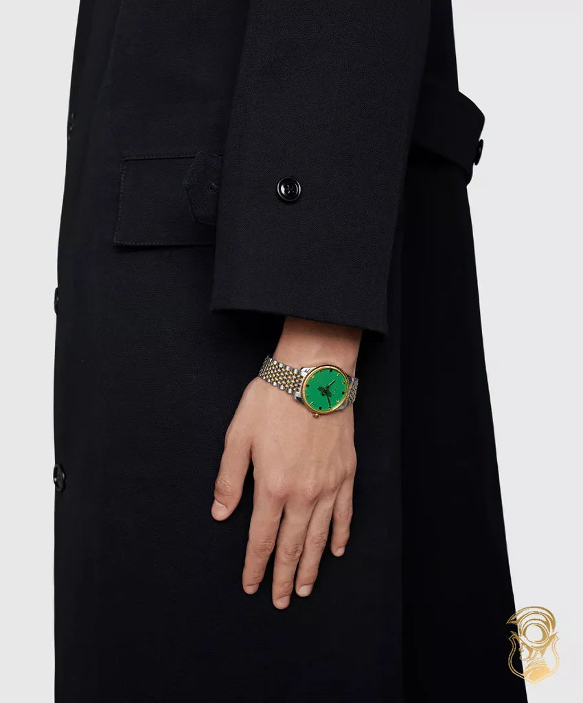 Gucci ya1264182 g-timeless yellow-gold toned stainless-steel quartz