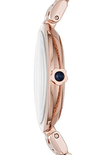 Emporio Armani Women’s Quartz Stainless Steel Blue & Grey Dial 32mm Watch AR11220