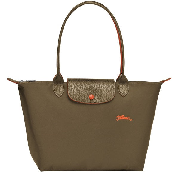Longchamp Le Pliage Green Tote Bag Nylon Tote- Recycled Canvas