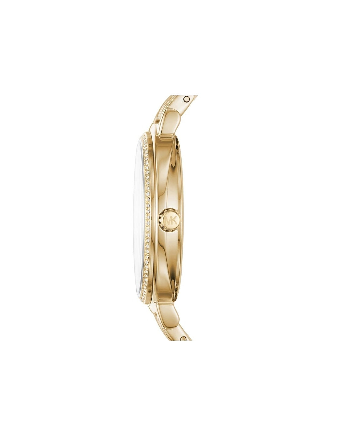 Michael Kors Cinthia Gold Dial Crystal Ladies Watch MK3681