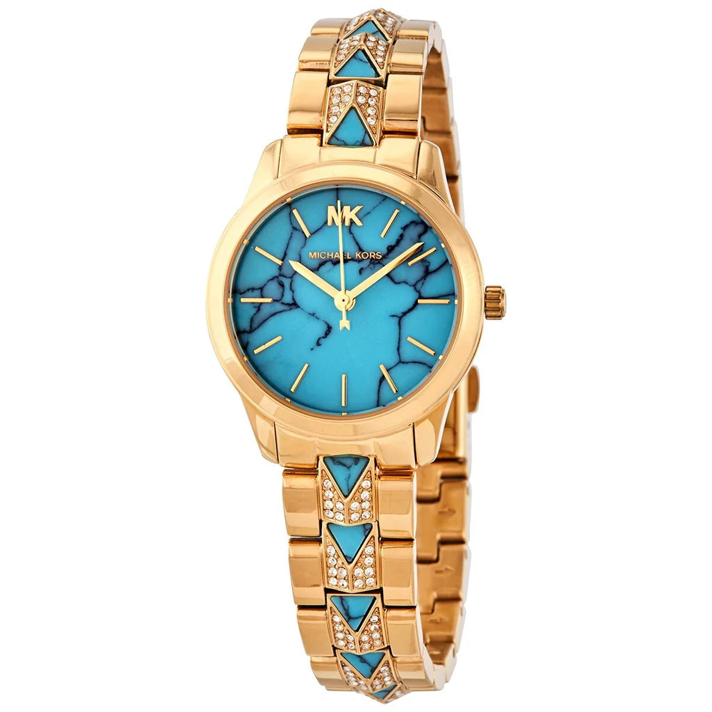 Michael Kors Wren Women Petite Runway Mercer Quartz Watch