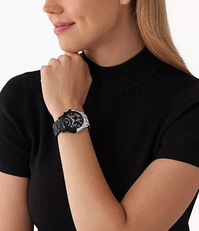 Michael Kors Runway Chronograph Two-Tone Stainless Steel Woman's Watch