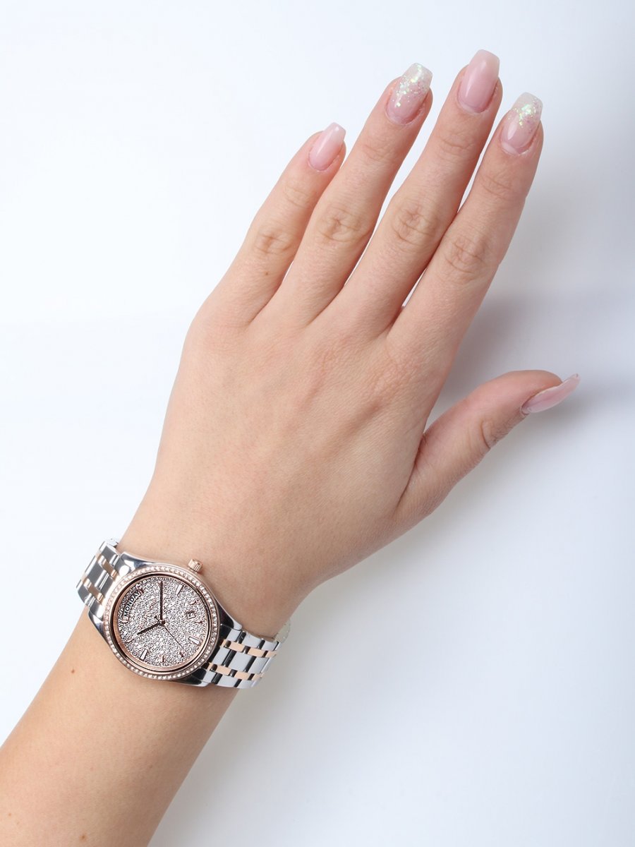 Michael Kors Ladies Kiley Pave Watch MK6482