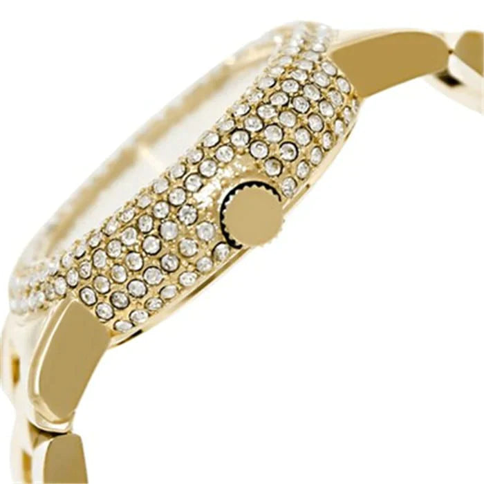 Marc Jacobs Ladies Gold Blade Watch MBM3101