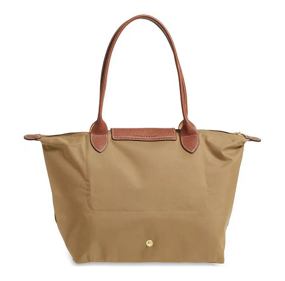 Longchamp Le Pliage Club Medium Shoulder Bag Desert Tan