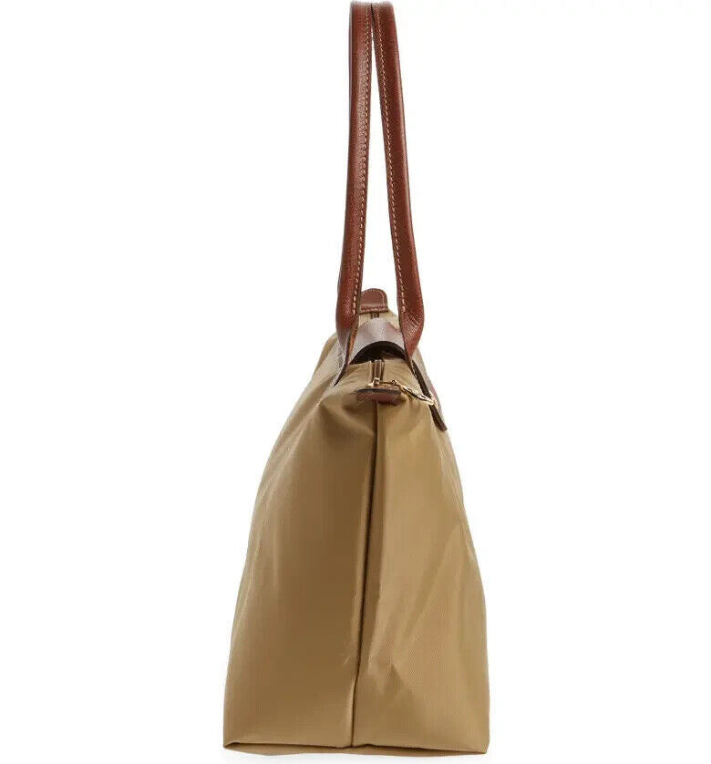 Longchamp Le Pliage Club Medium Shoulder Bag Desert Tan