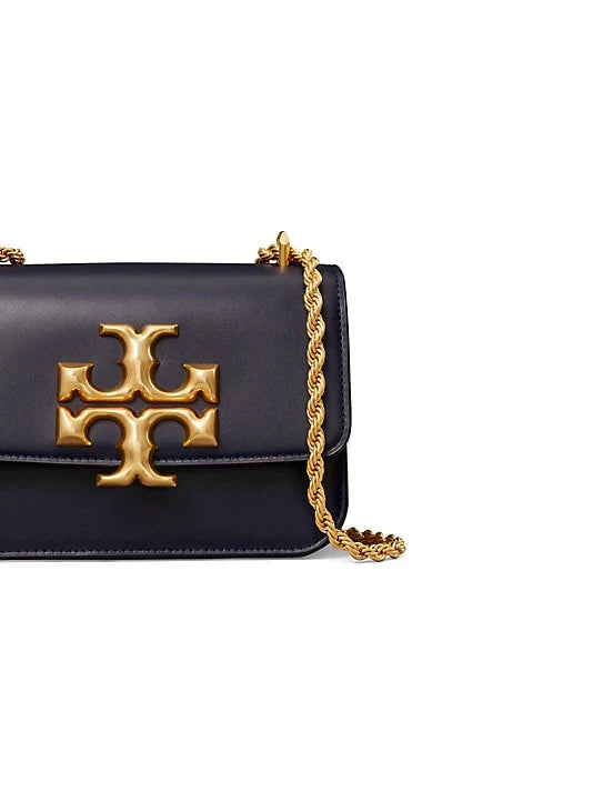 Tory Burch – Eleanor Textured Convertible Shoulder Bag Tory Navy