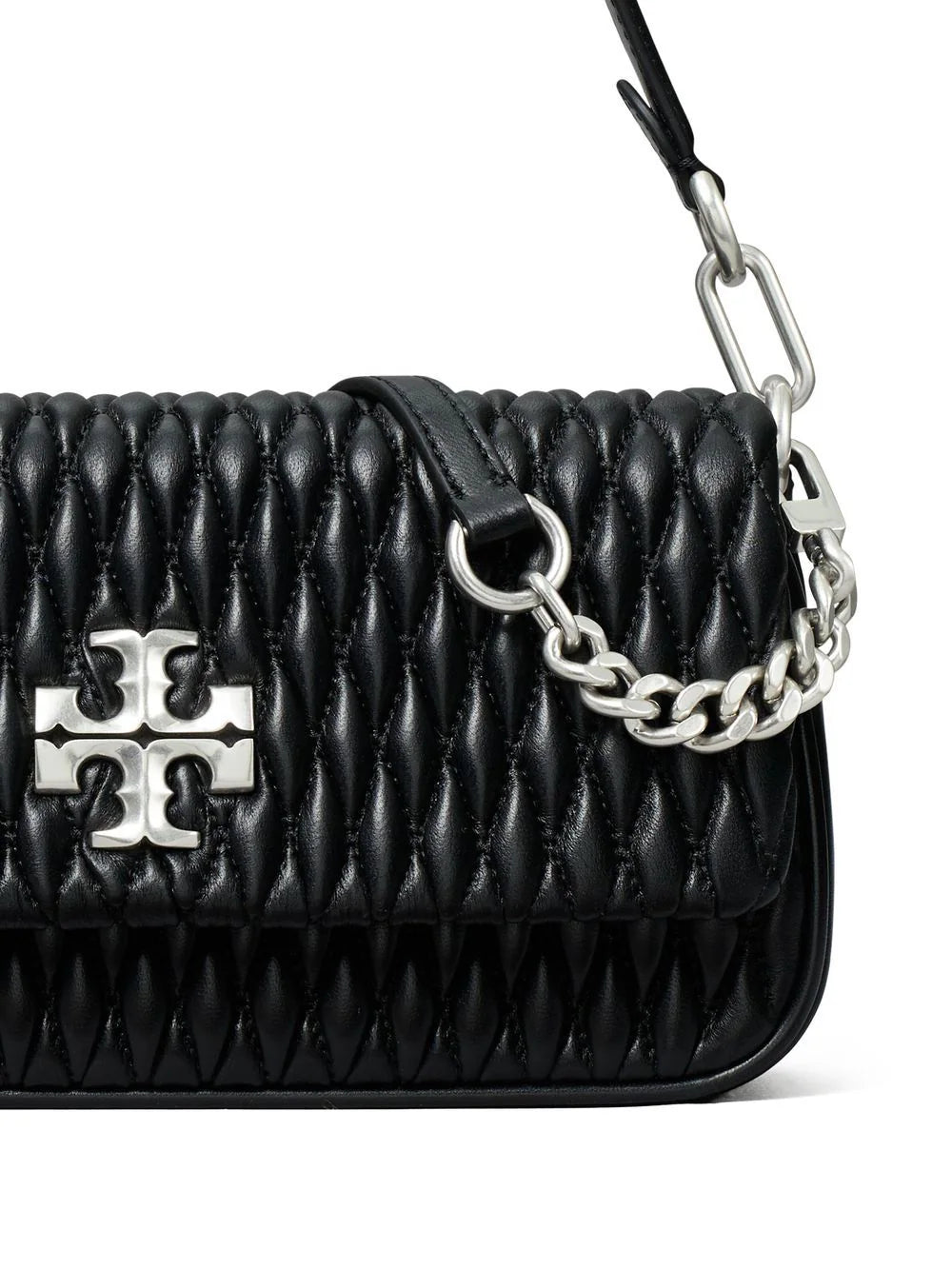Tory Burch Small Kira Ruched Flap Shoulder Bag