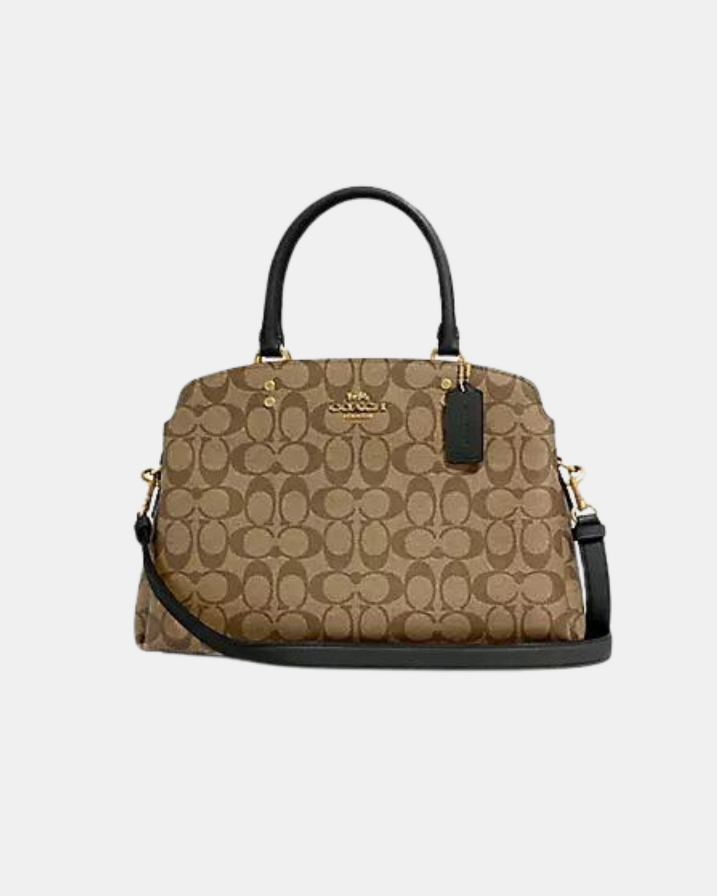 Coach Mini Lillie Carryall In Signature Canvas