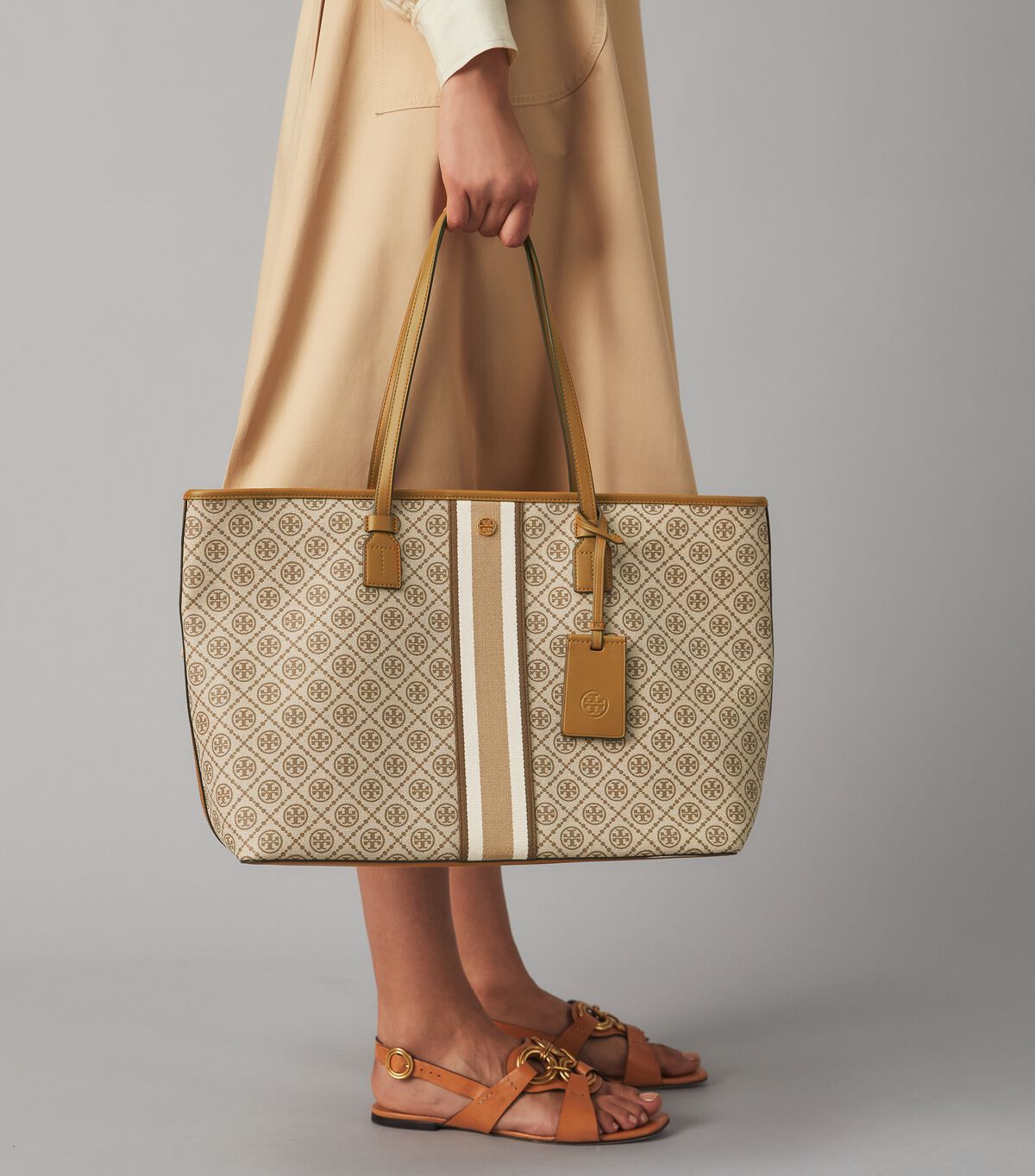 Tory Burch T Monogram Tote Bag