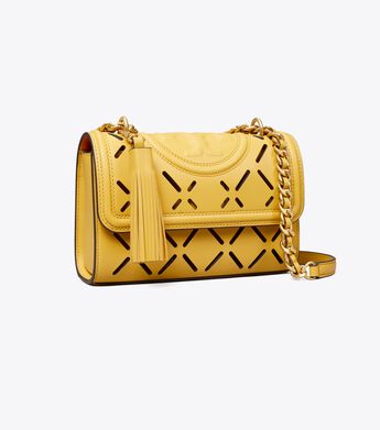 Tory Burch Fleming Diamond Perforated Small Bag