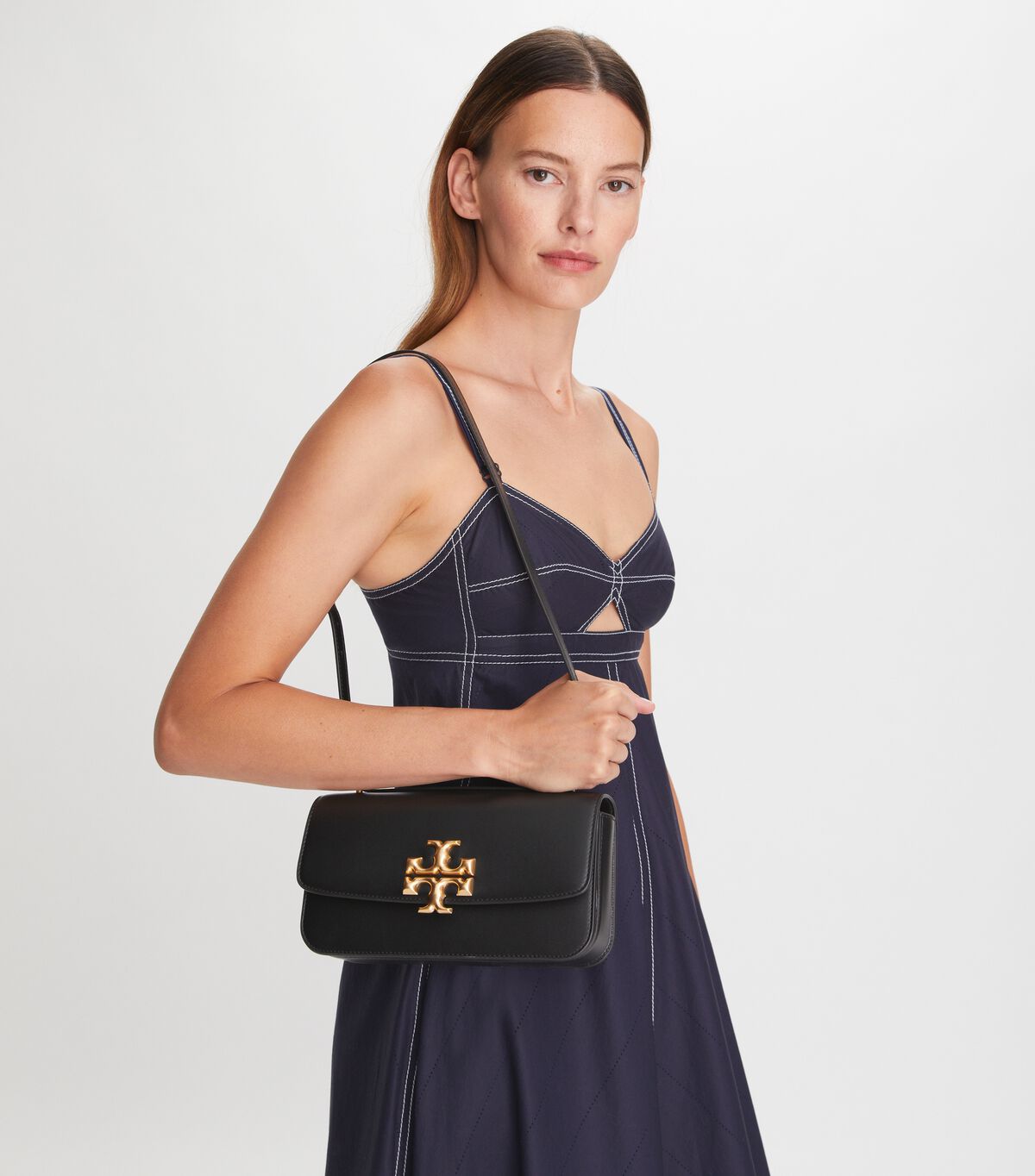 Tory Burch Eleanor Rectangular Bag black