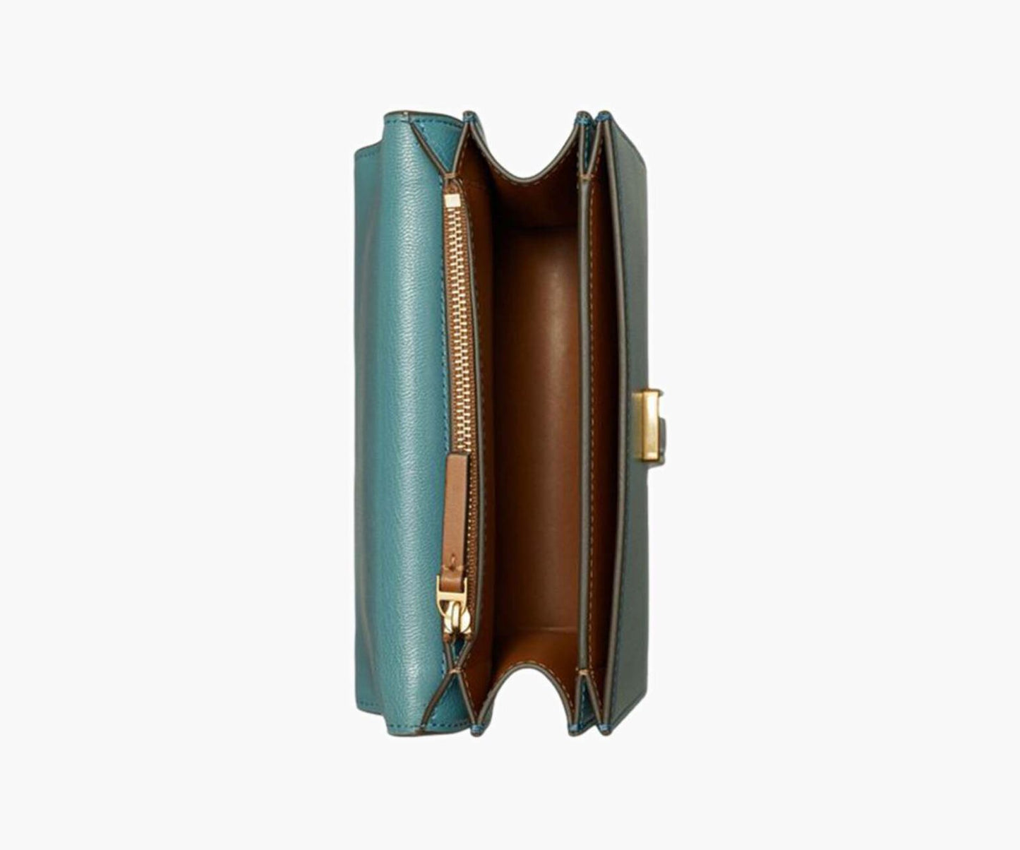 Tory Burch – Eleanor Textured Convertible Shoulder Bag (Brisk blue)
