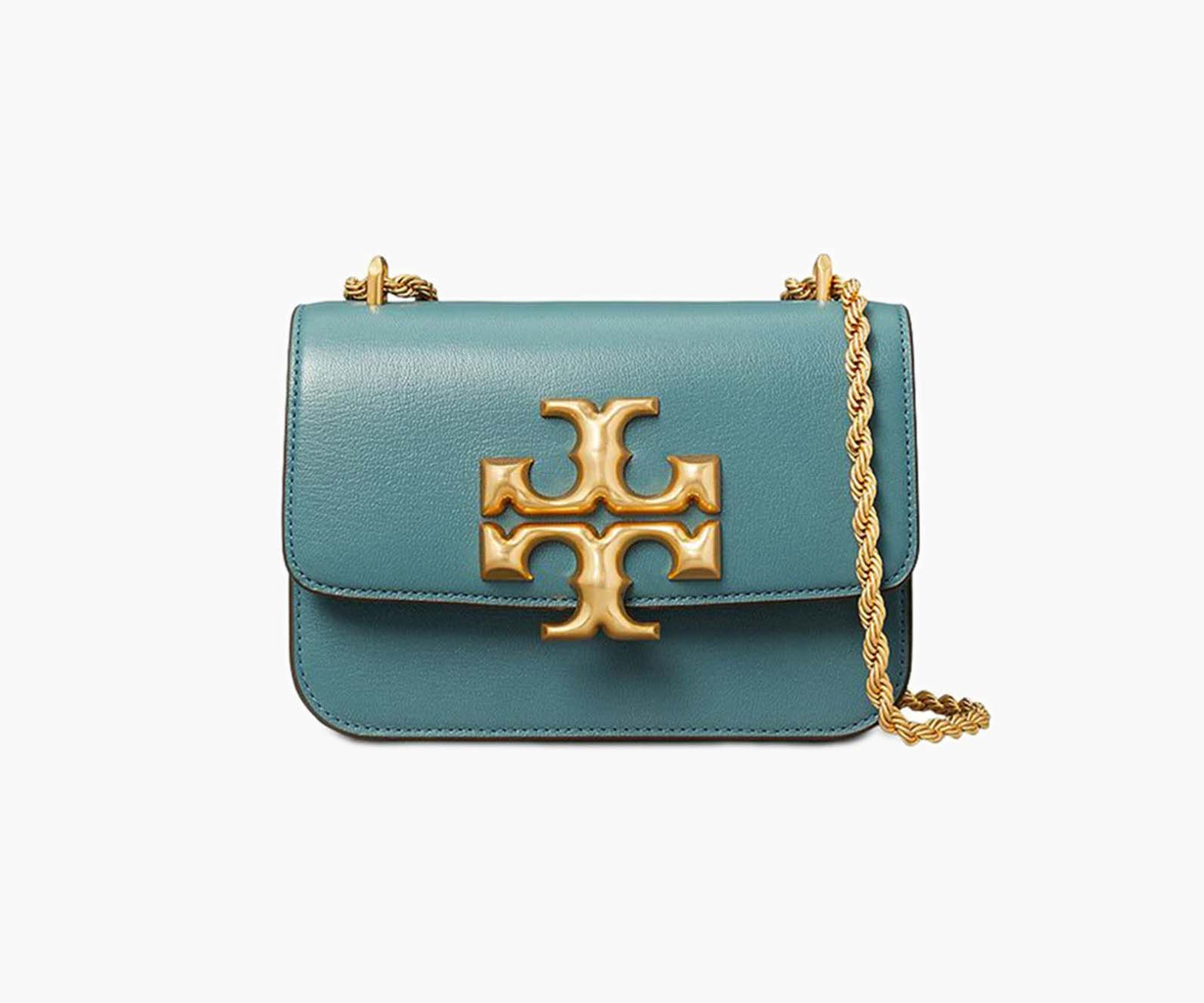 Tory Burch – Eleanor Textured Convertible Shoulder Bag (Brisk blue)