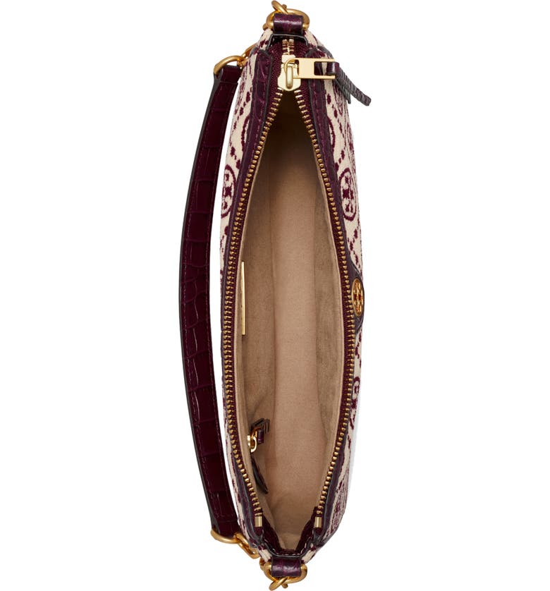 Tory Burch T Monogram Chenille Studio Shoulder Bag