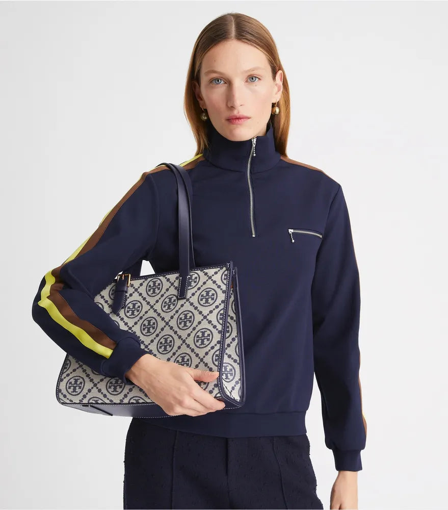 Tory Burch T Monogram Tote (Small)