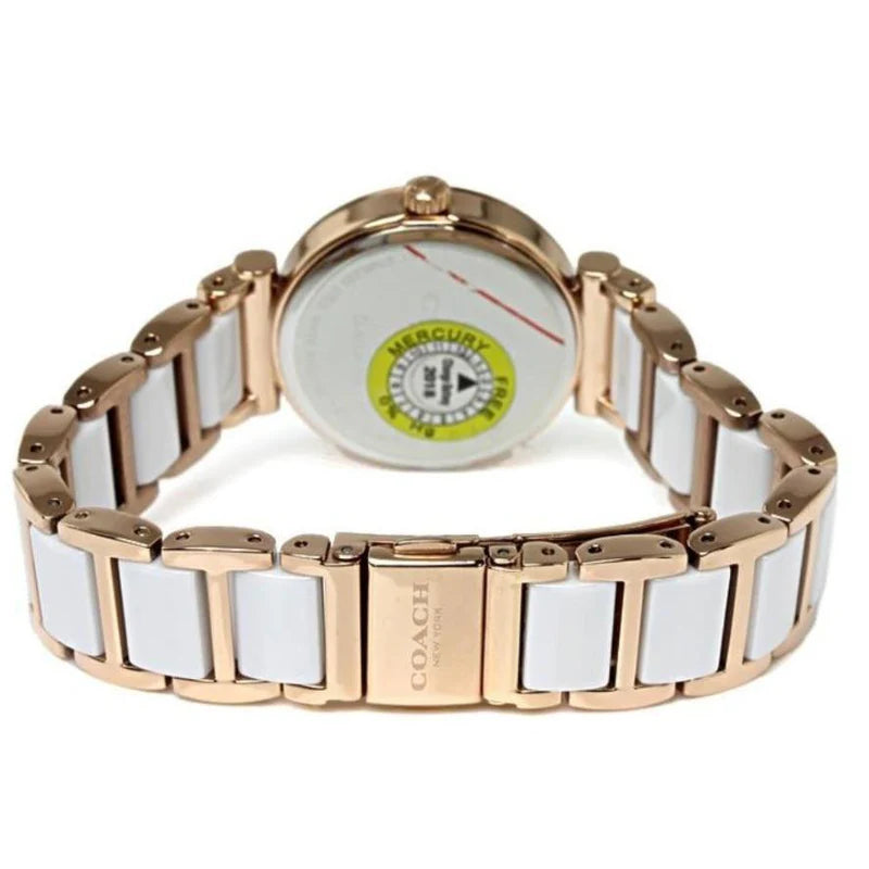 SPORT ROSE GOLD WHITE CERAMIC WOMEN'S WATCH 14502463