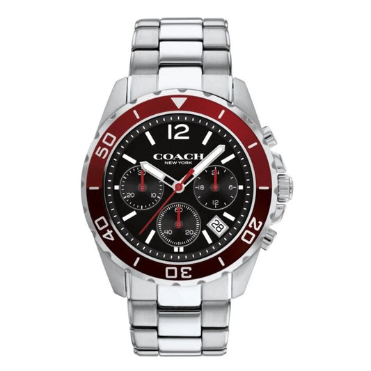Coach Kent Stainless Steel Silver Men’s Watch 14602556