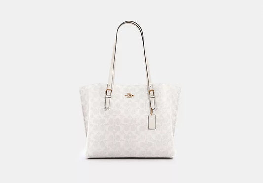 Coach Mollie Tote In Signature Canvas