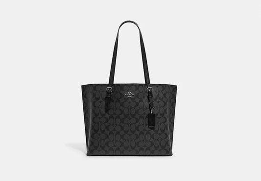 Coach Mollie Tote In Signature Canvas