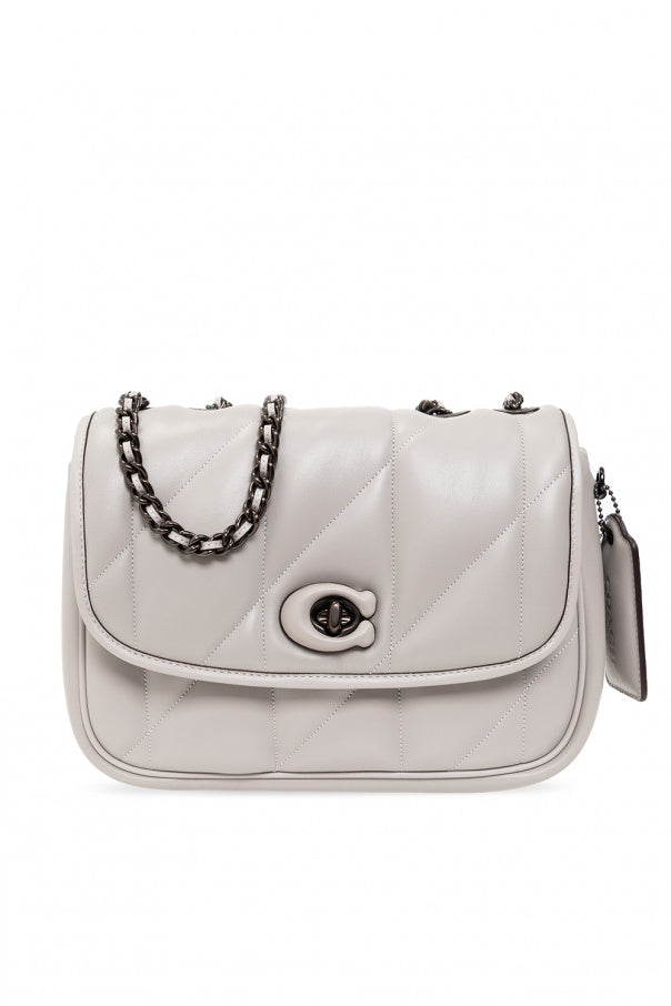 COACH GREY ‘PILLOW MADISON’ SHOULDER BAG