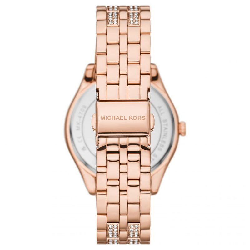 Michael Kors Women’s Quartz Rose Gold Stainless Steel Rose Gold Dial 38mm Watch MK4710