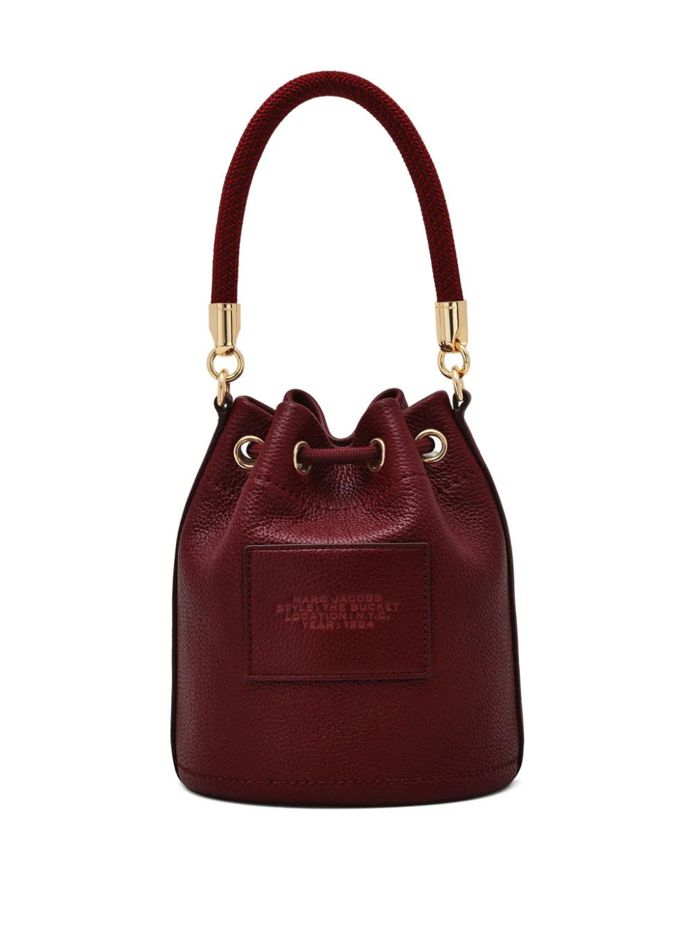 Marc Jacobs- The Leather Bucket Bag Chianti