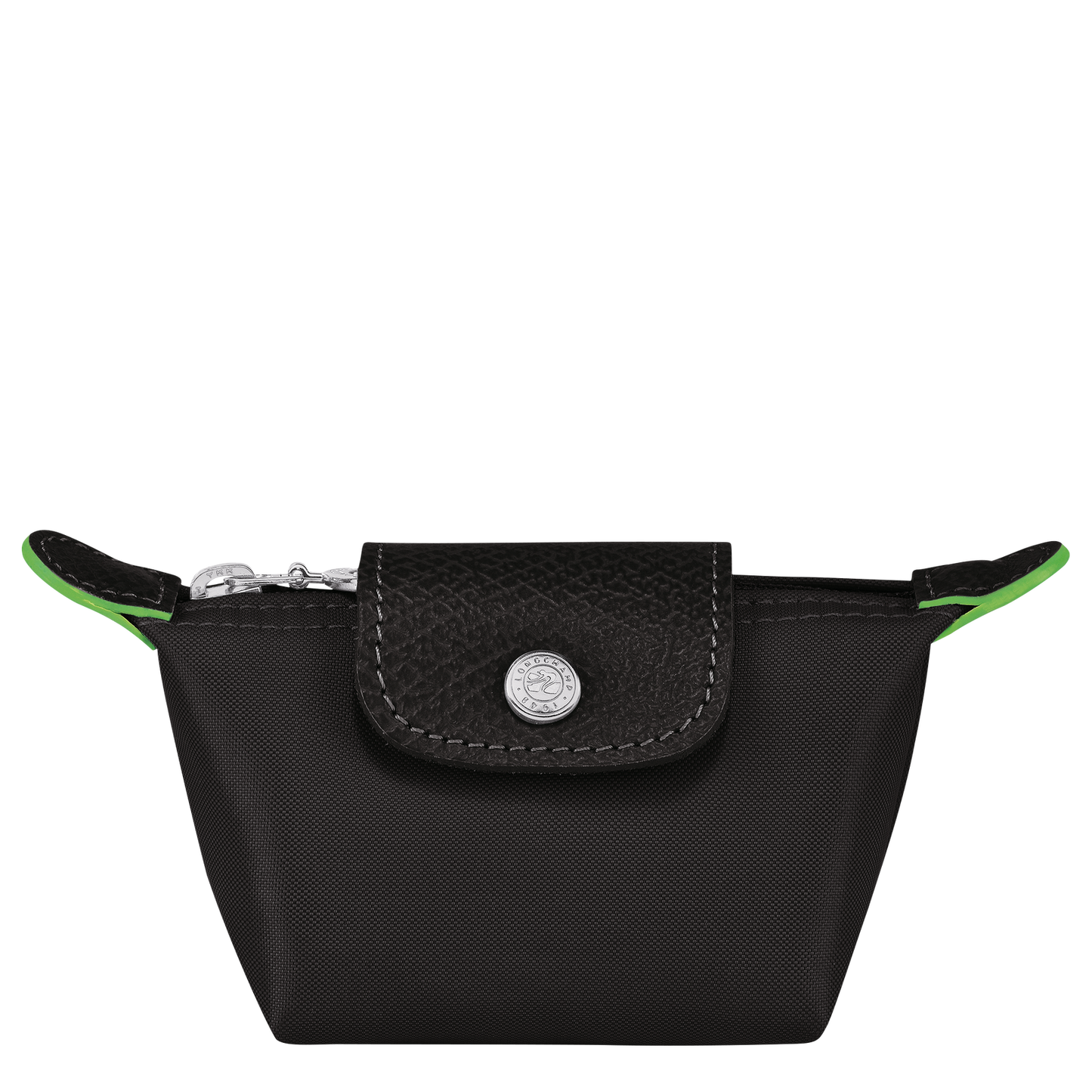 Longchamp Le Pliage Green Coin Purse- Canvas