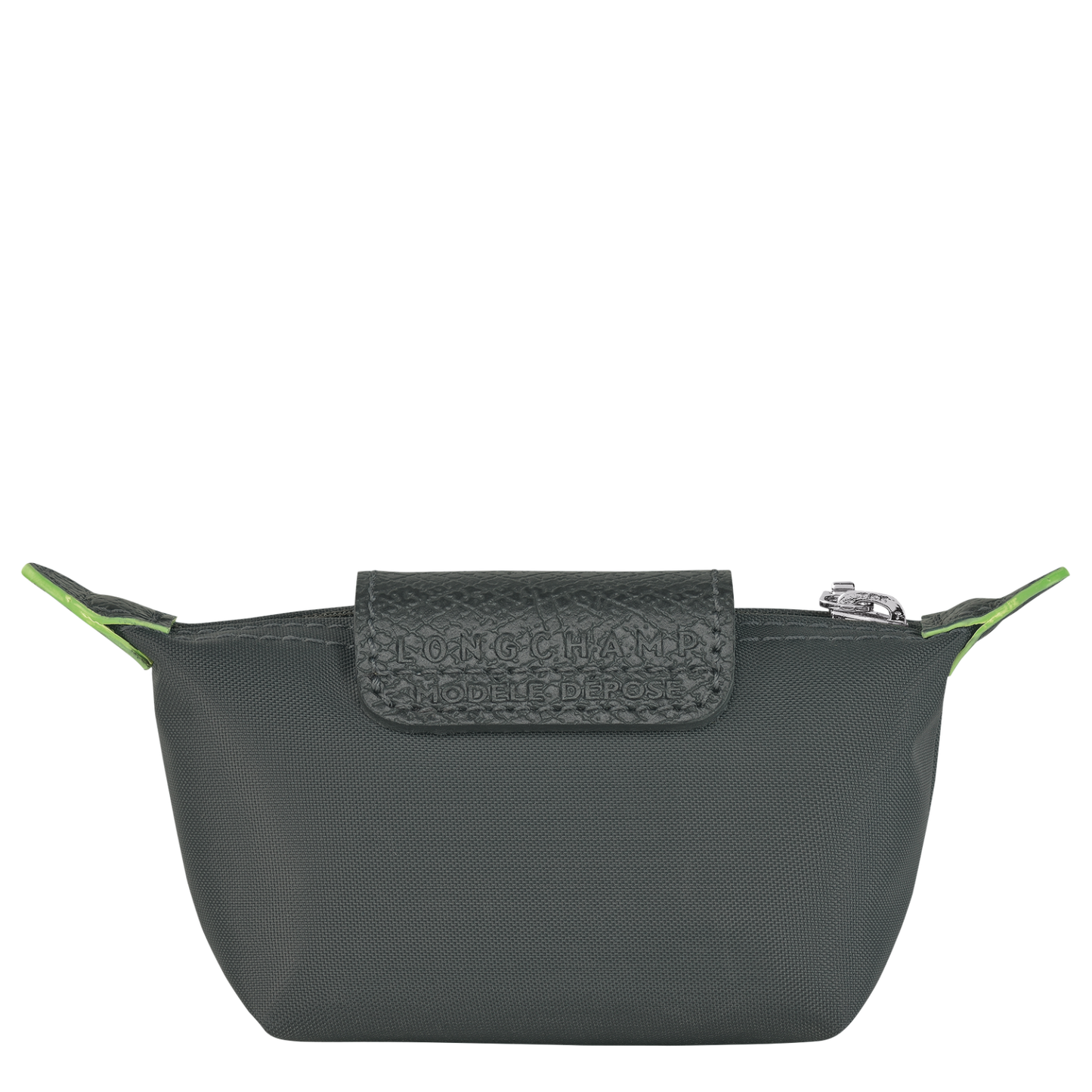 Longchamp Le Pliage Green Coin Purse Graphite