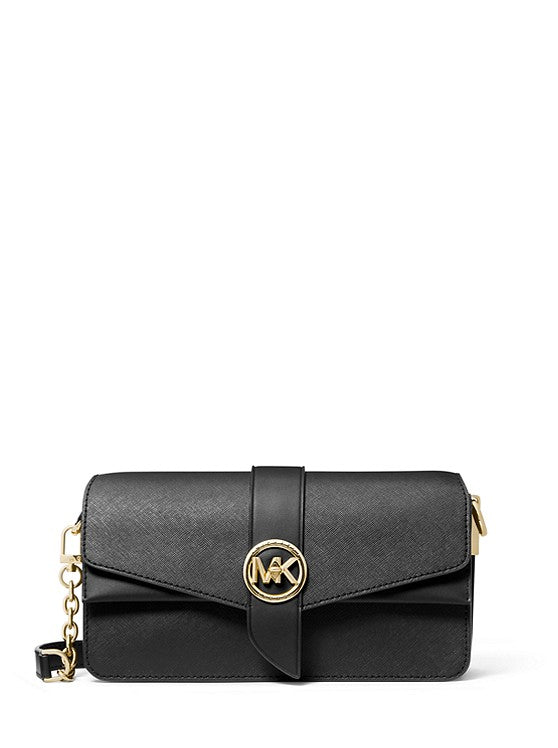 Michael Kors Greenwich Medium Saffiano Leather Shoulder Bag