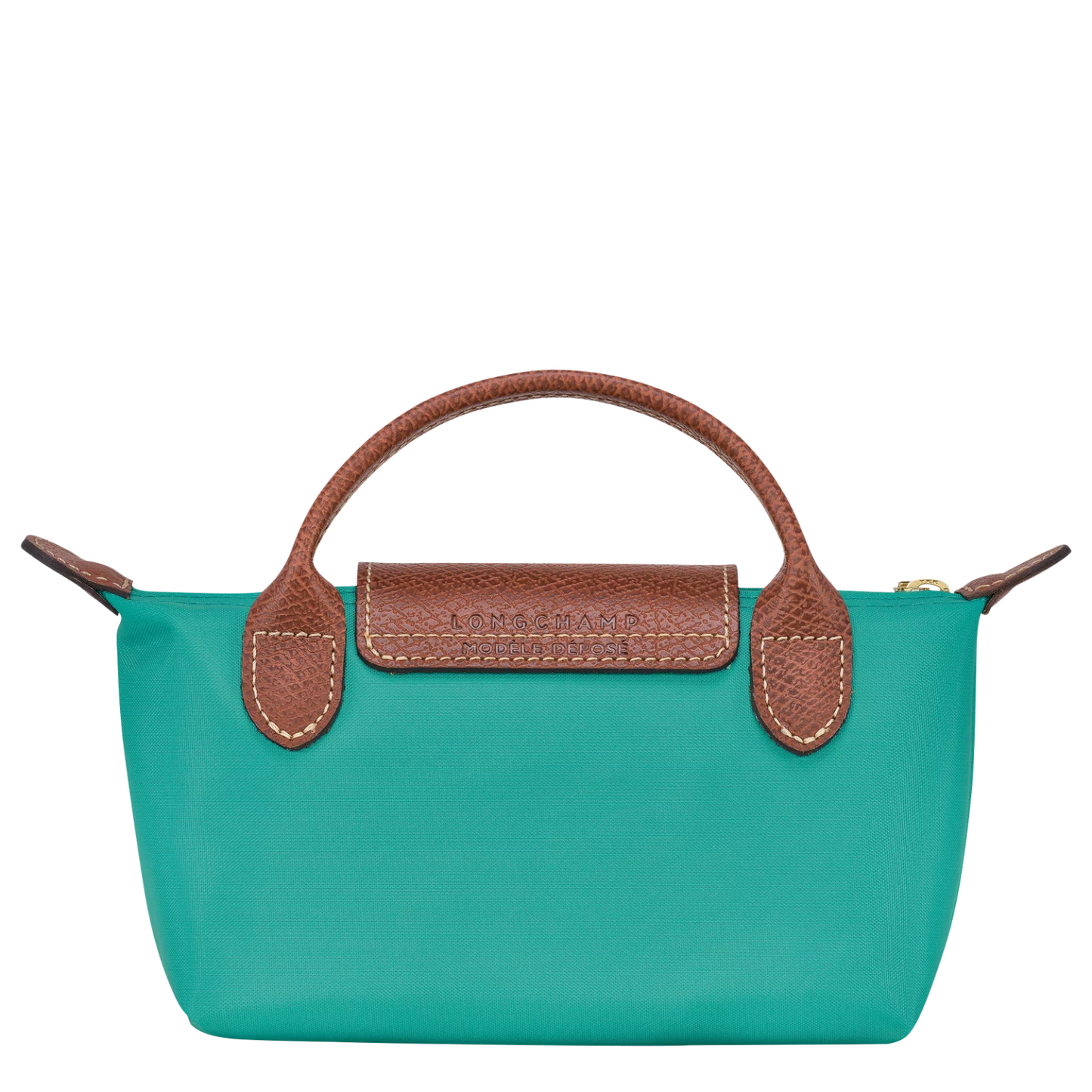 Longchamp Le Pliage Green Coin Purse Turqoise- Recycled Canvas