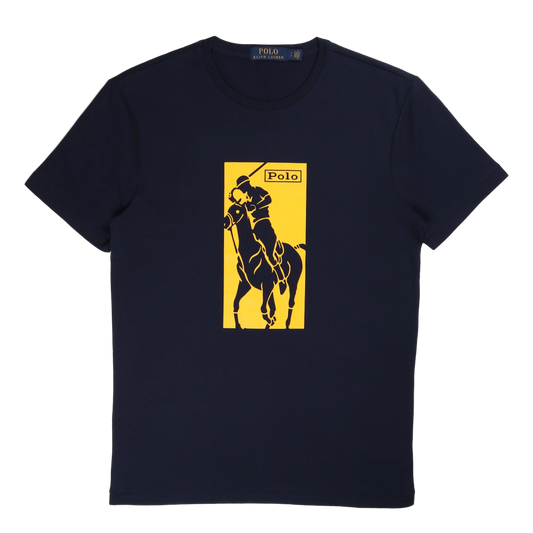 Polo Ralph Lauren Box Pony Logo T-Shirt (Blue)