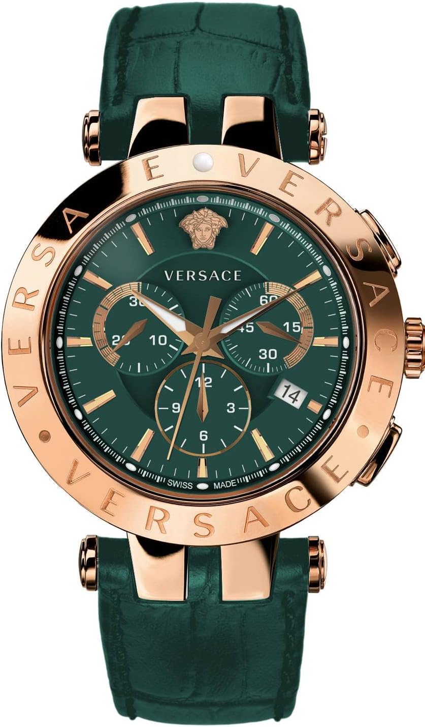 Versace Quartz Green Dial Stainless Steel Men’s Watch ₨ 112,000₨ 108,000  Versace Quartz Green Dial Stainless Steel Men's Watch quantity 1