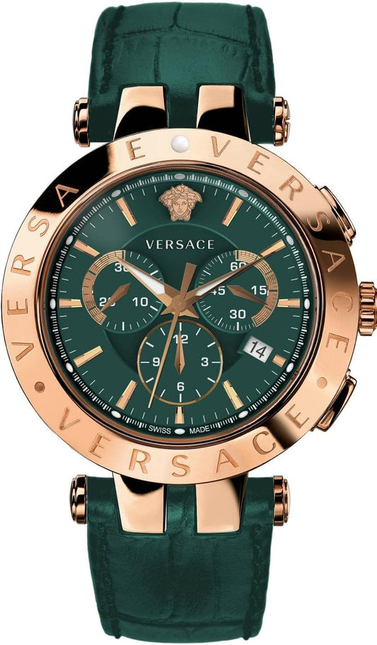 Versace Quartz Green Dial Stainless Steel Men’s Watch ₨ 112,000₨ 108,000  Versace Quartz Green Dial Stainless Steel Men's Watch quantity 1