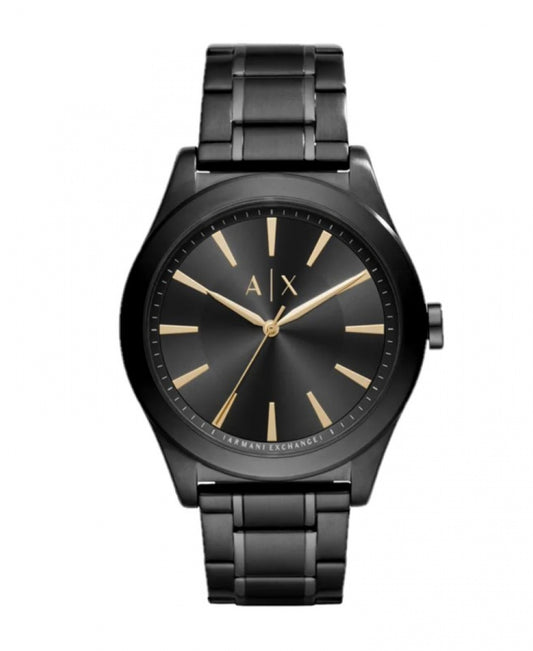 ARMANI EXCHANGE Men's Black Stainless Steel Watch AX7102