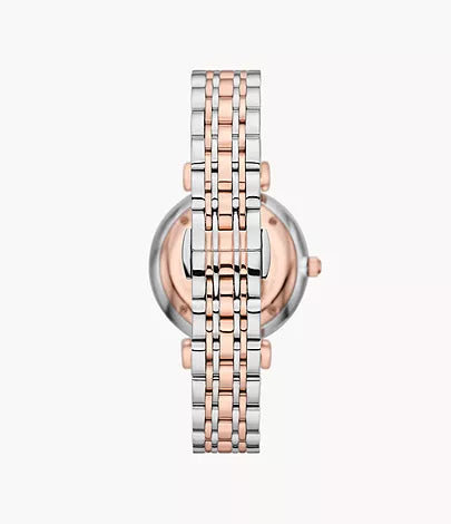 Emporio Armani Two-Hand Two-Tone Stainless Steel Watch