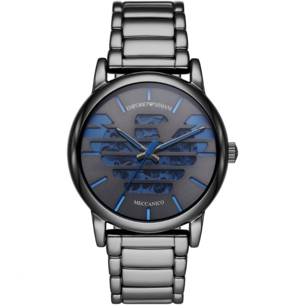 Emporio Armani - Men’s Automatic Stainless Steel Grey Dial 43mm Watch AR60029