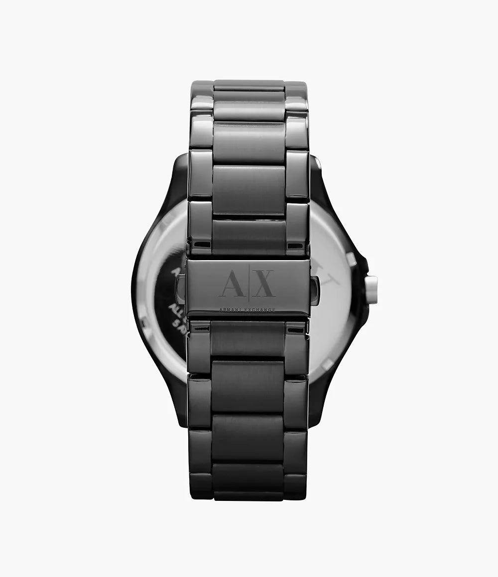 Armani Exchange Multifunction Black Steel Watch AX2121