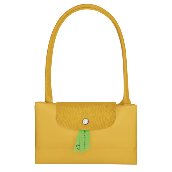 Longchamp Le Pliage Green Tote Bag Corn- Recycled Canvas