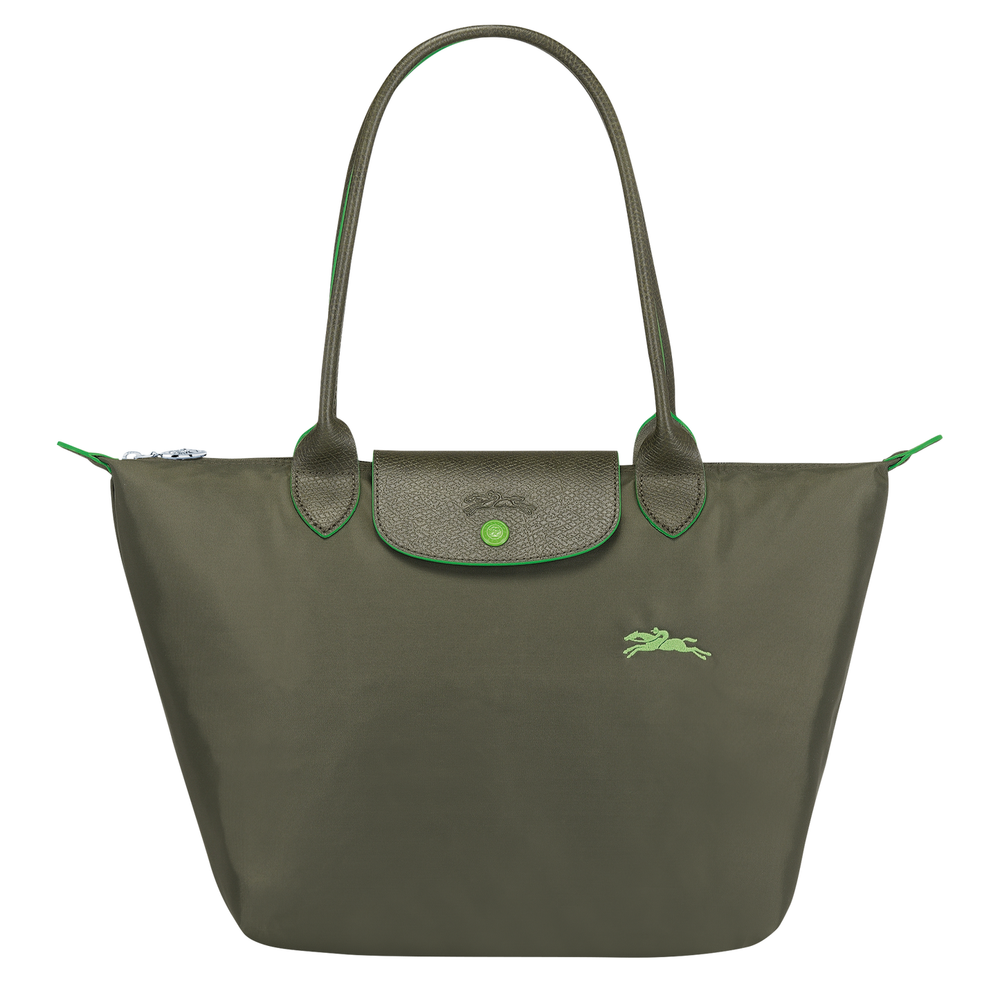 Le Pliage Green Medium Tote Bag