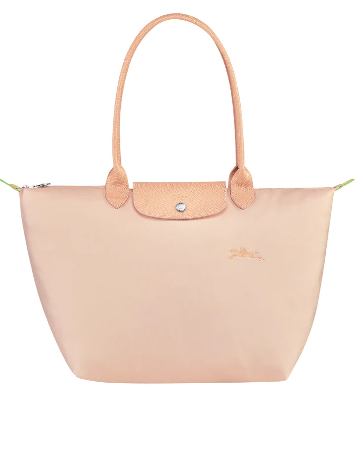 Longchamp Le Pliage Green Tote Bag L L Fleurs