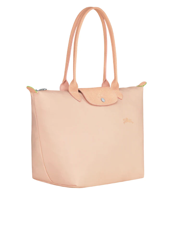 Longchamp Le Pliage Green Tote Bag L L Fleurs